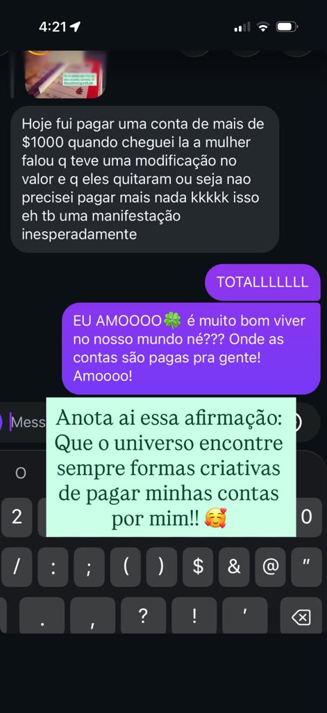 Relato sobre crescimento de resultados em um negócio